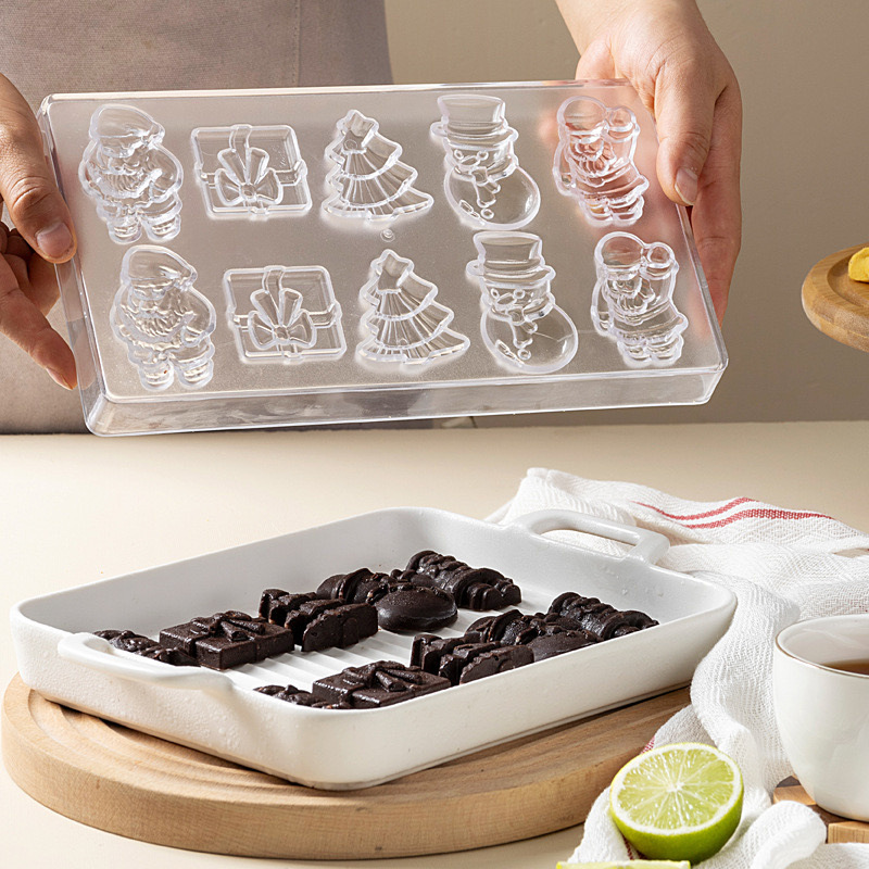 Kitchen Baking Molds - Plastic Chocolate Molds PS Transparent Chocolate