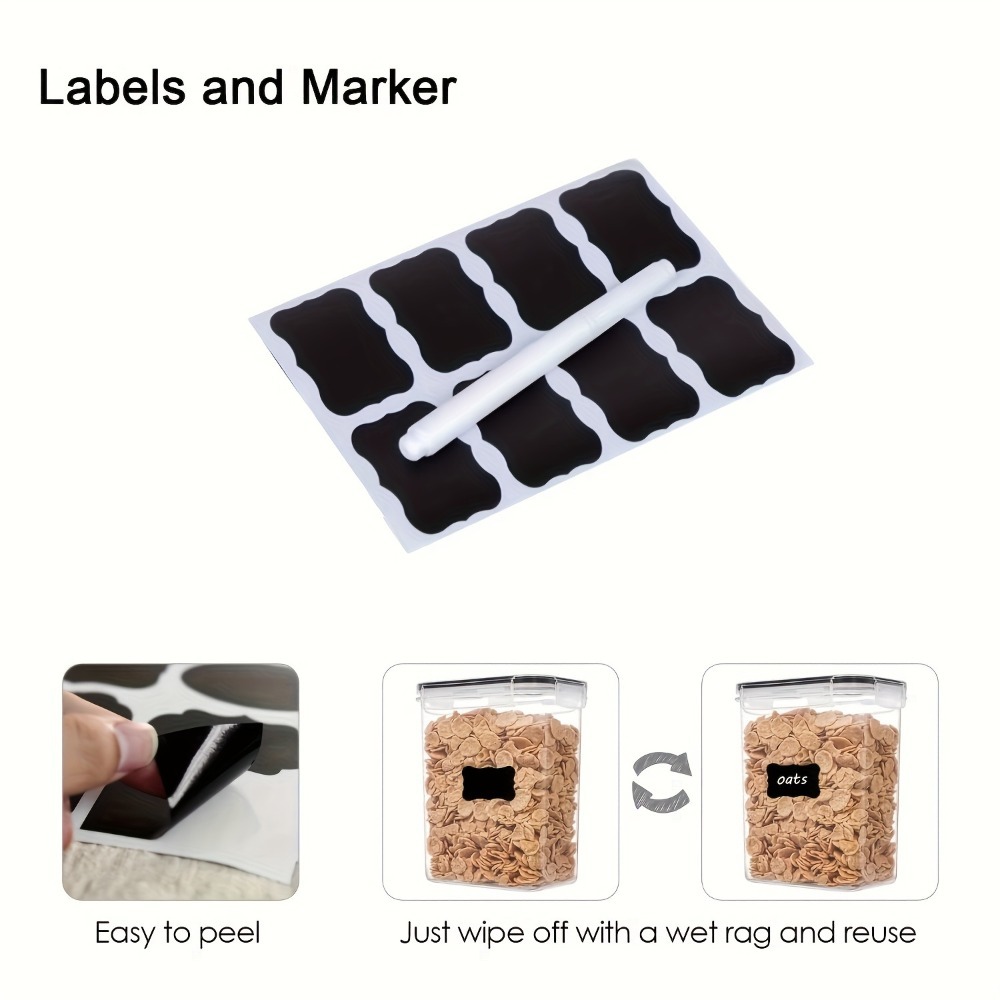 24Pcs Food Storage Containers  - Kitchen Baking Tray Organizer recensie en prijs