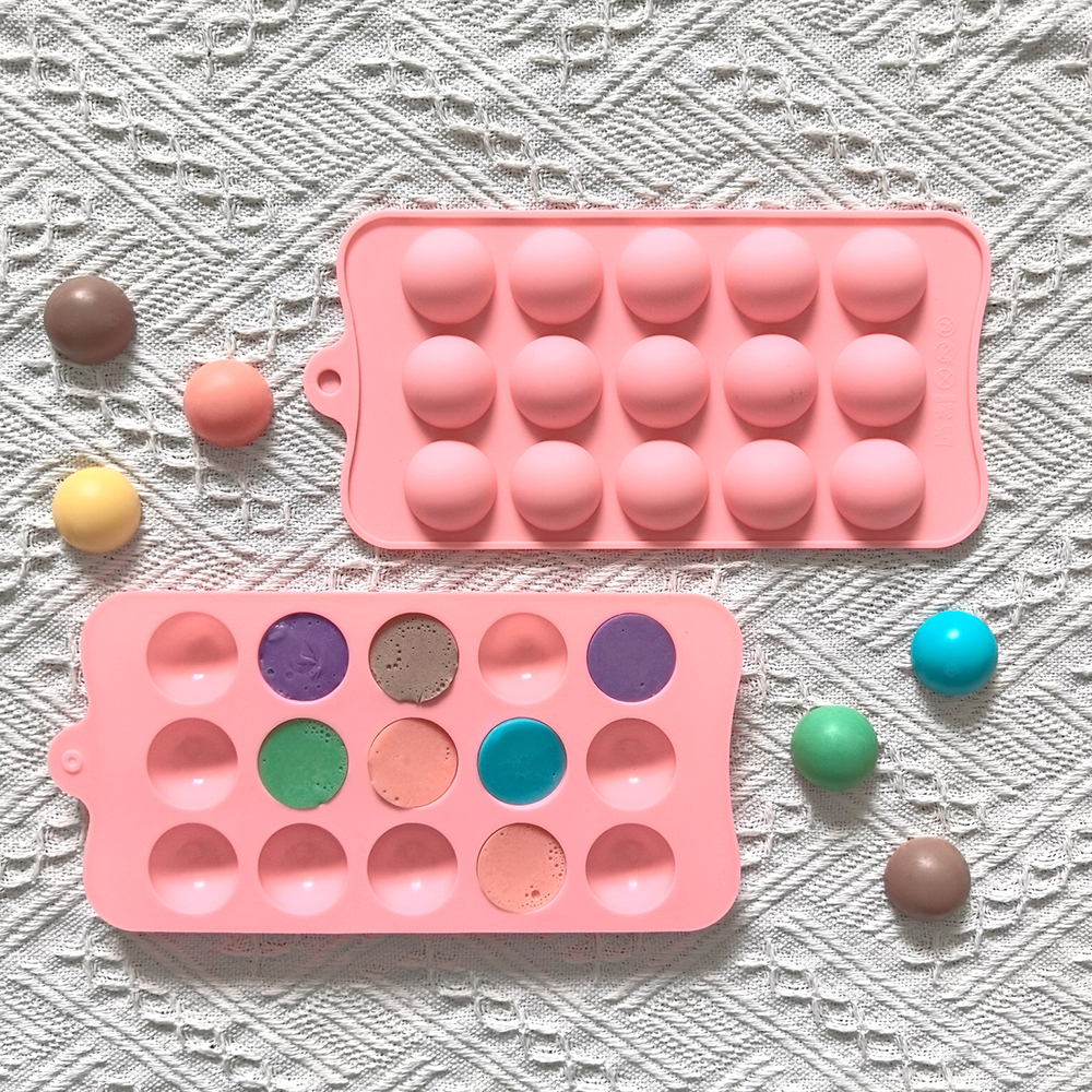 15 cavity semi-circular chocol - Kitchen Baking Molds recensie en prijs