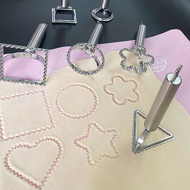 Square Round Ravioli Stamp Pas - Baking Kitchen At Home recensie en prijs