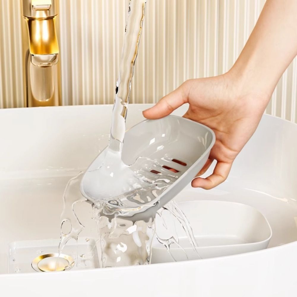 Portable Plastic Soap Dish Non - Kitchen Baking Tray Organizer recensie en prijs