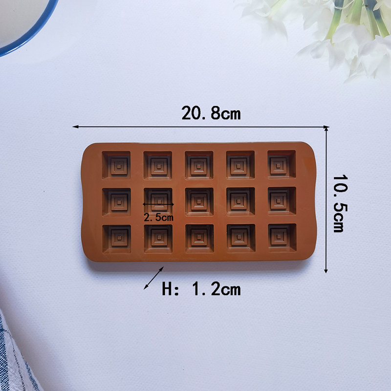 Classical Chocolate Mold Squar - Kitchen Baking Molds recensie en prijs