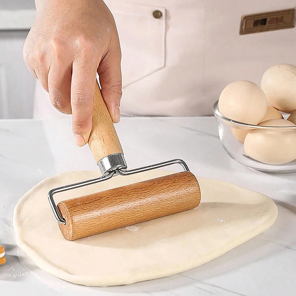 1Pc Wooden Rolling Pin Handhel - Kitchen Baking Utensils recensie en prijs