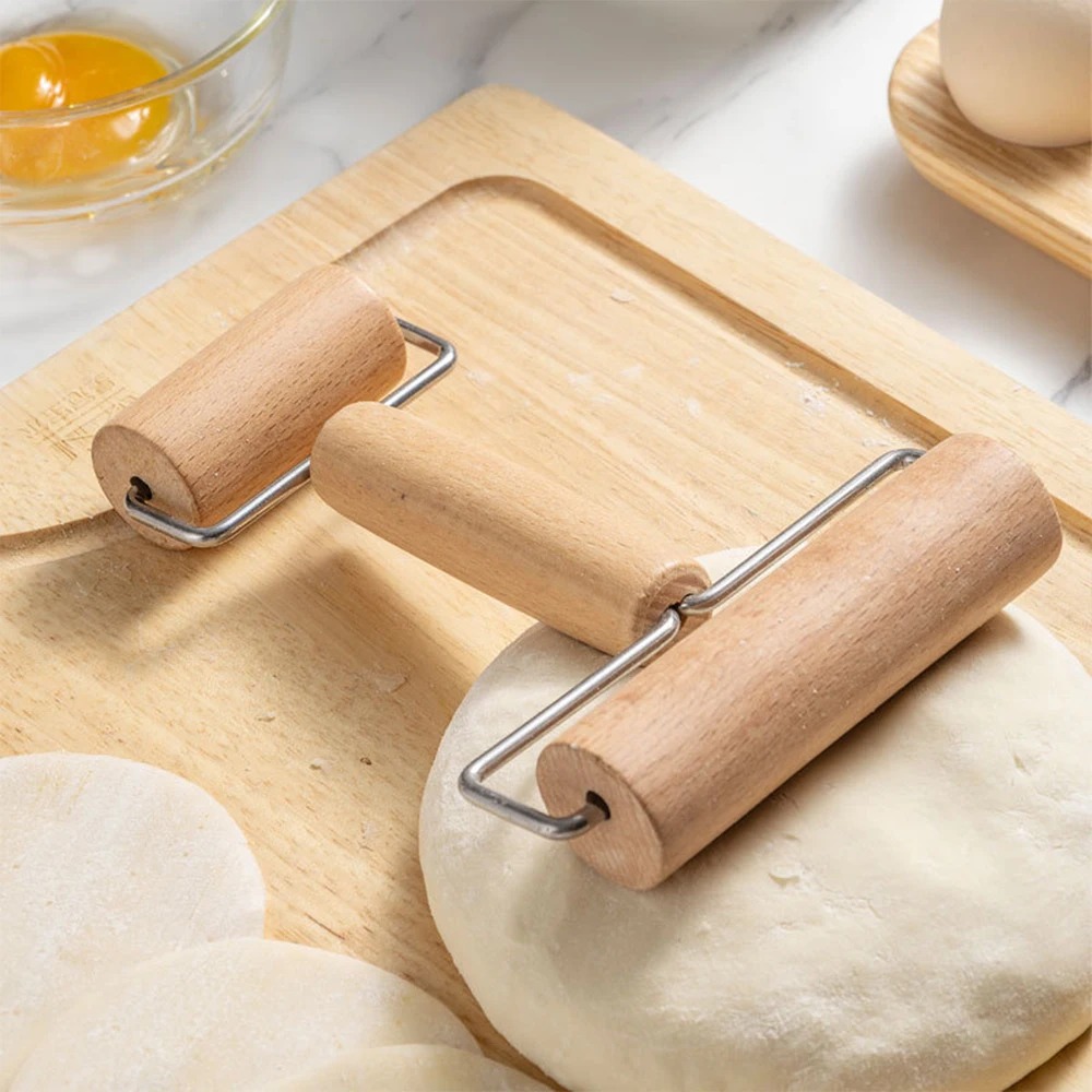 1Pc Wooden Rolling Pin Handhel - Kitchen Baking Utensils recensie en prijs