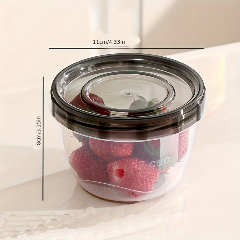 2 Transparent Sealed Food Stor - Kitchen Baking Tray Organizer recensie en prijs
