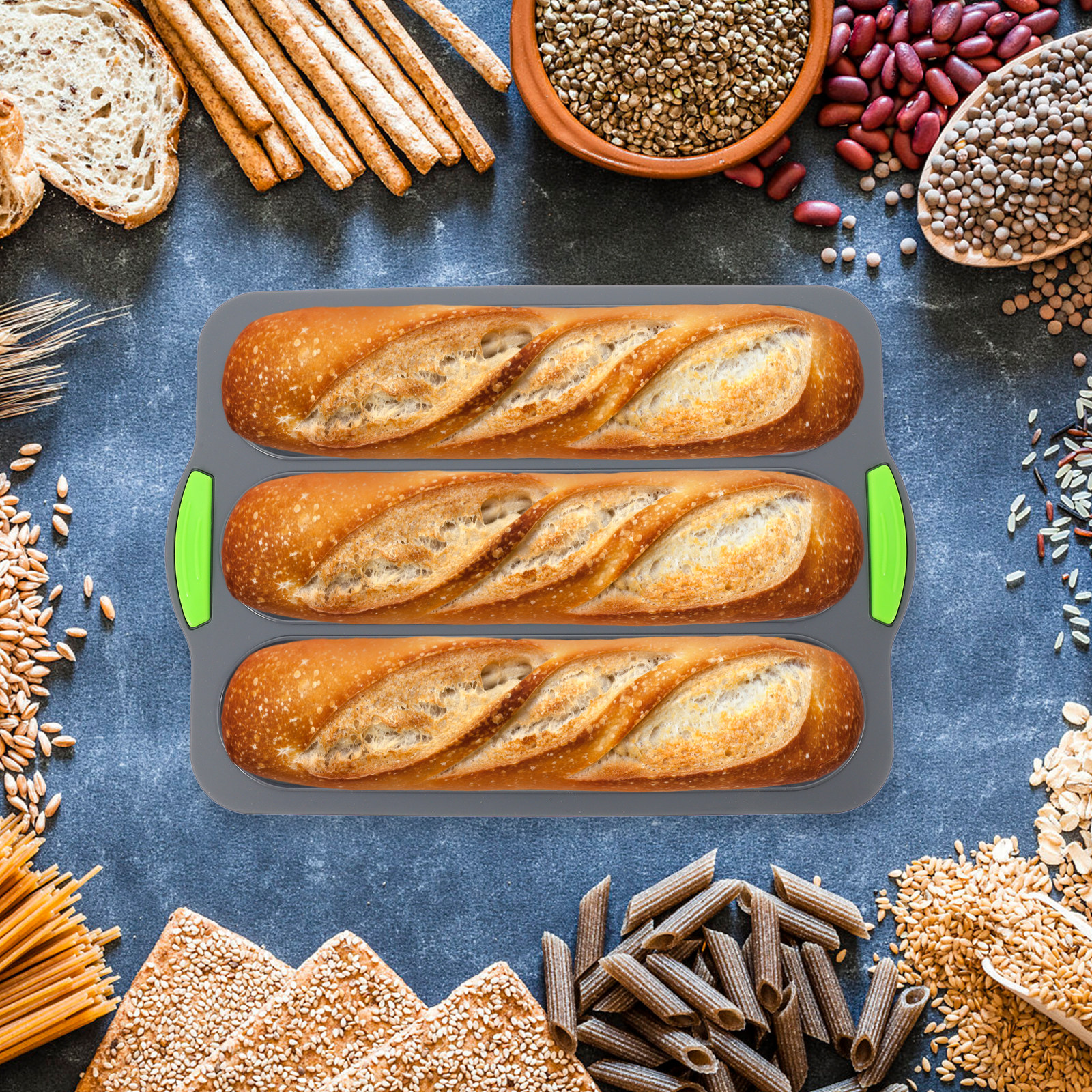 Nonstick Silicone Bread Pan Lo - Baking Kitchen At Home recensie en prijs