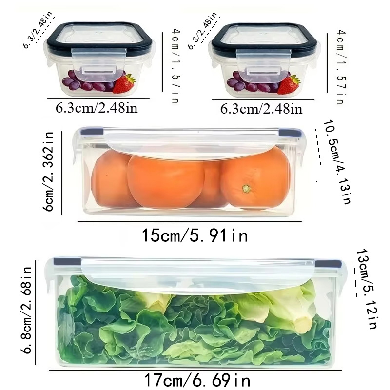 8Pcs Set Includes 4 Containers - Kitchen Baking Tray Organizer recensie en prijs