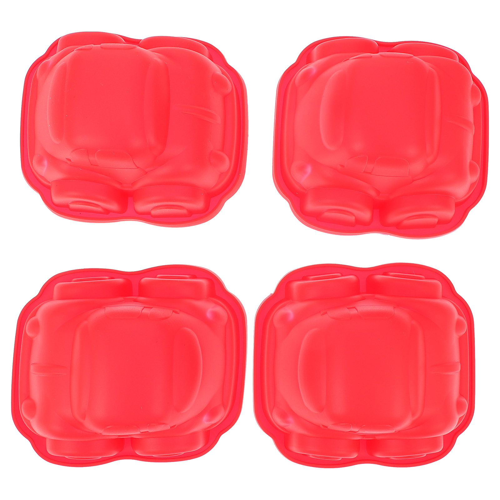 4Pcs Creative Car Design Bakin - Baking Kitchen At Home recensie en prijs