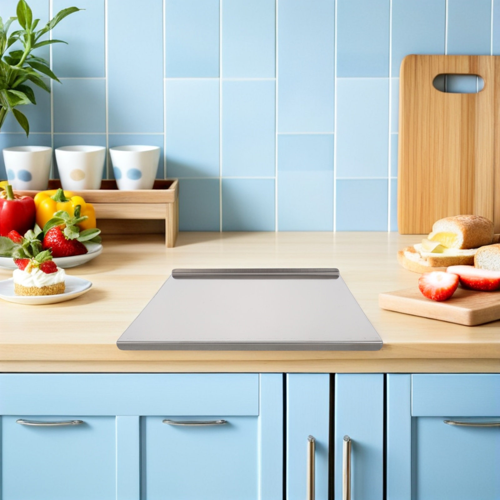Large Nonstick Stainless Steel - Baking Kitchen At Home recensie en prijs