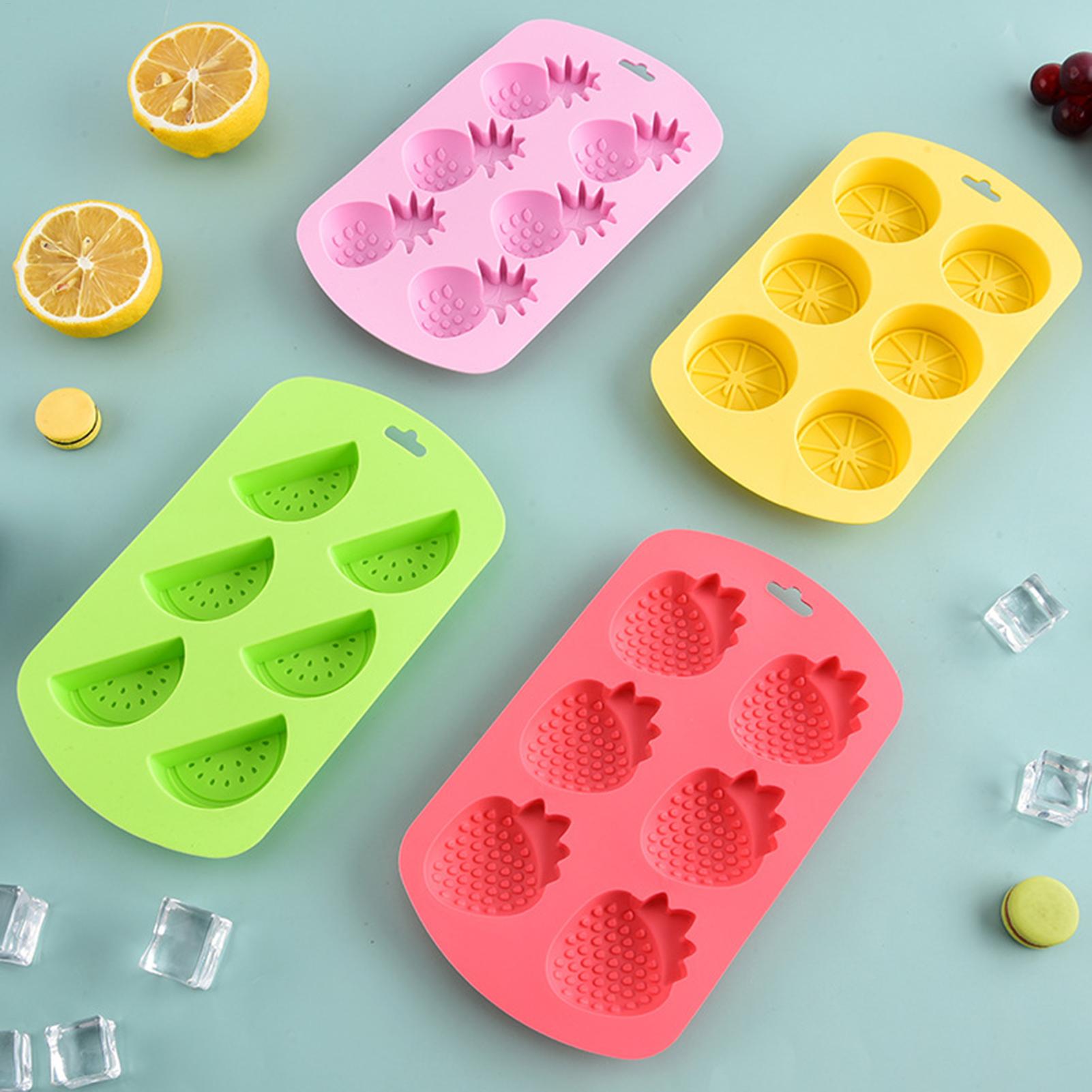 6 Cavity Fruit Shaped Silicone - Kitchen Baking Molds recensie en prijs