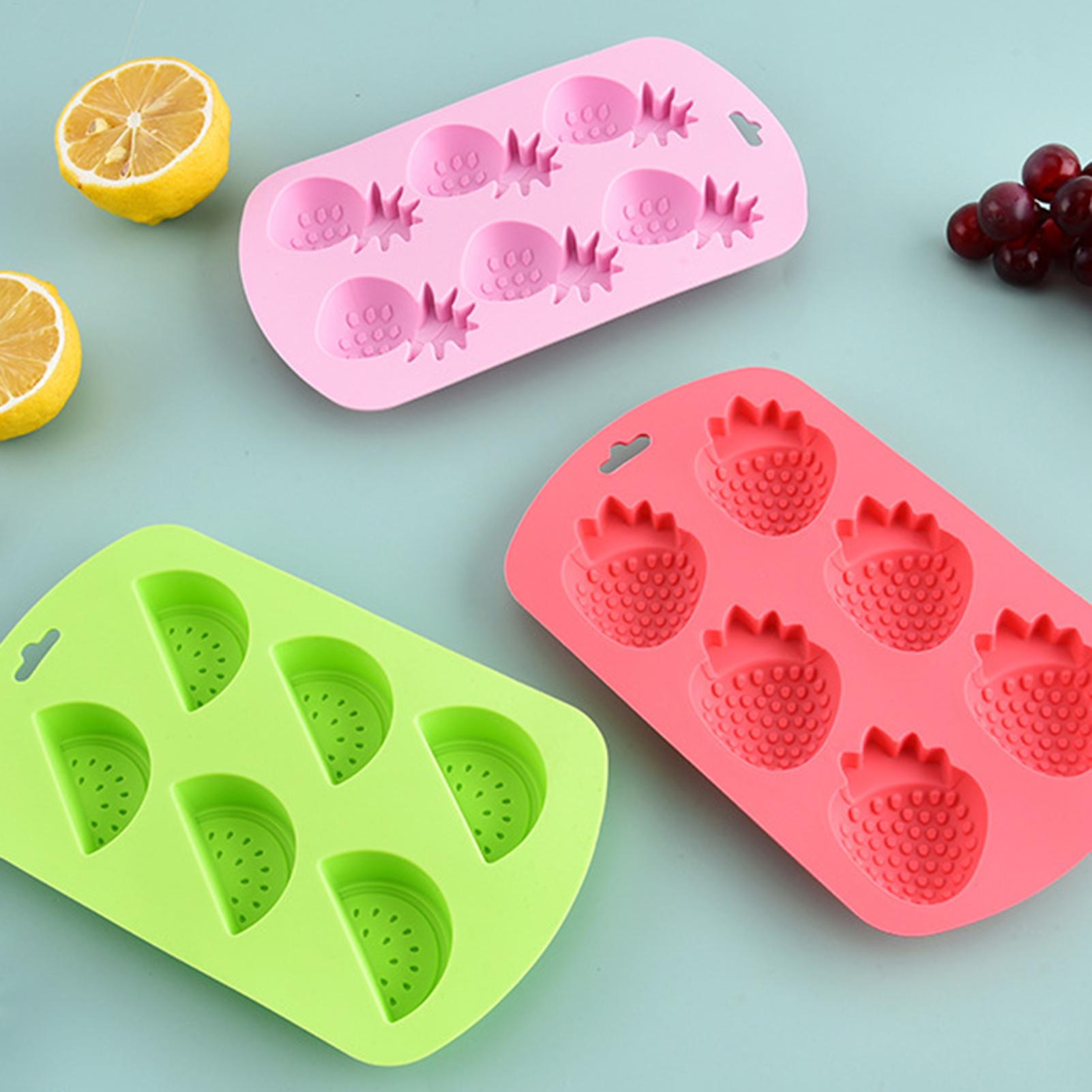 6 Cavity Fruit Shaped Silicone - Kitchen Baking Molds recensie en prijs