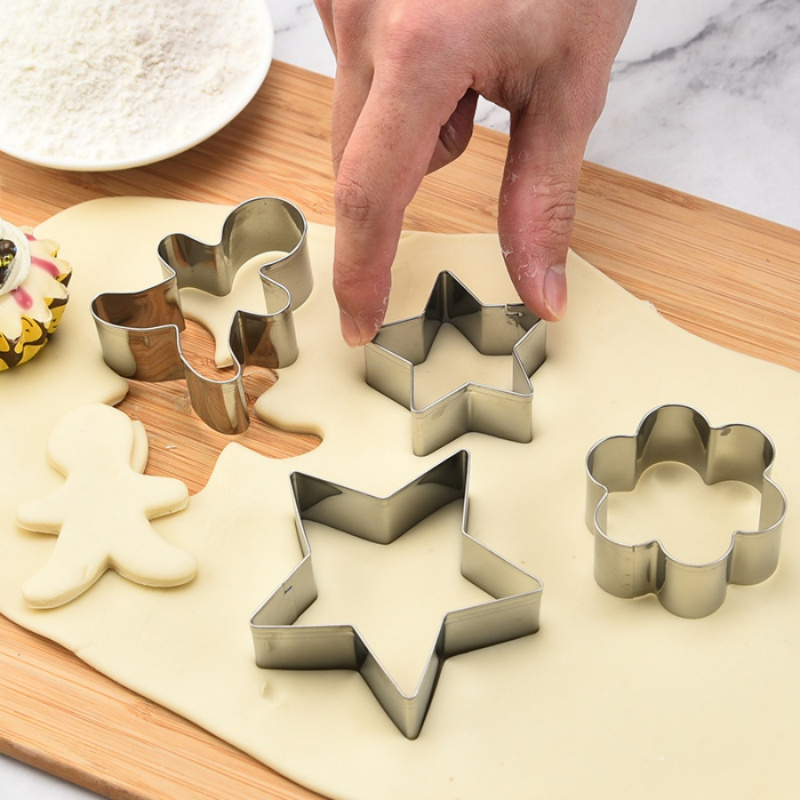 5pcs/packChristmas Star Cookie - Kitchen Baking Molds recensie en prijs