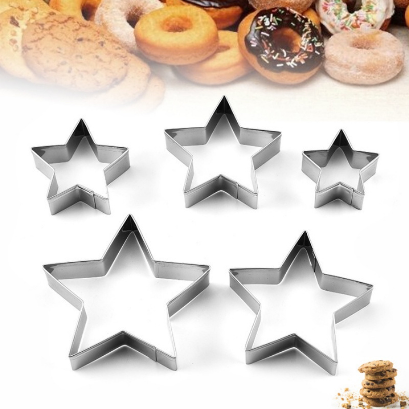 5pcs/packChristmas Star Cookie - Kitchen Baking Molds recensie en prijs