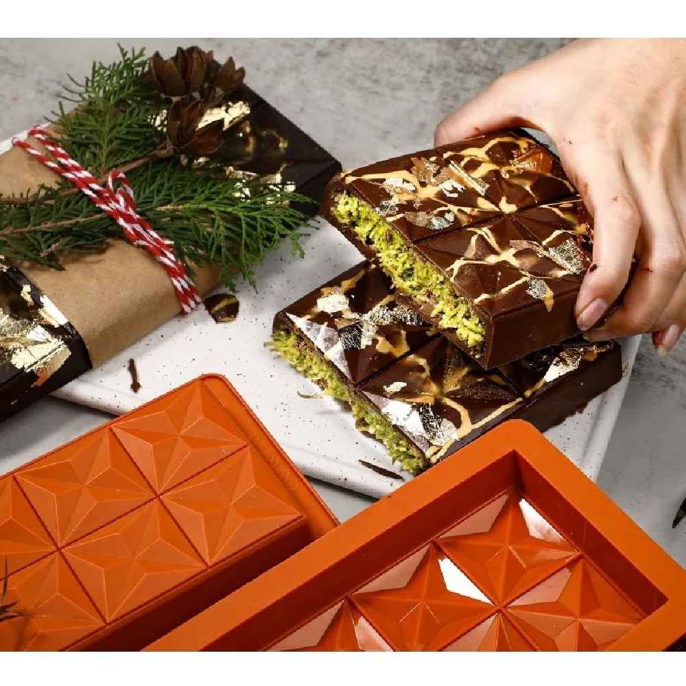 Chocolate Bar Mold - Non-Stick - Kitchen Baking Molds recensie en prijs