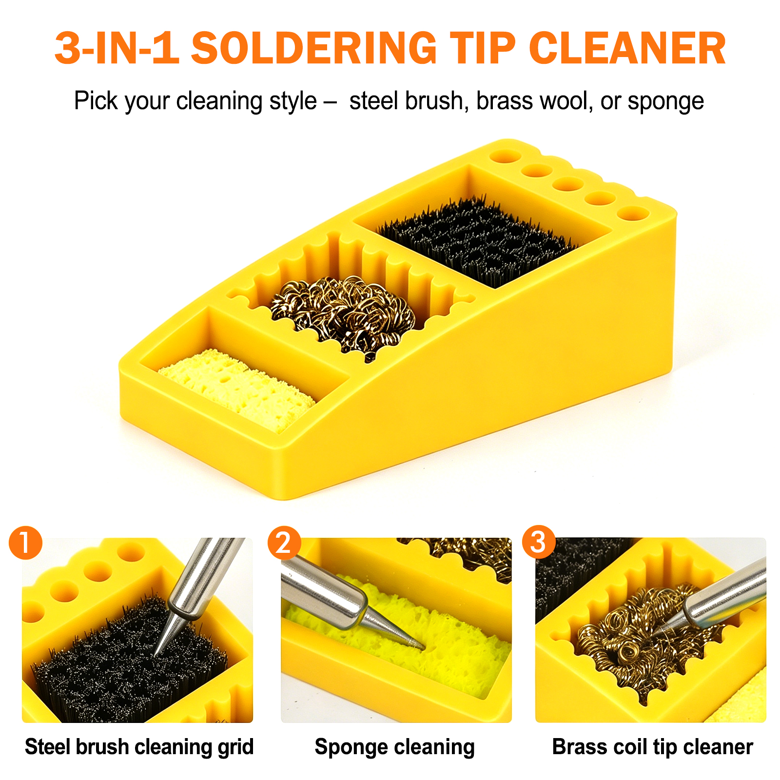 NEWACALOX Soldering Iron Tip C - Pastry Brush Silicone recensie en prijs