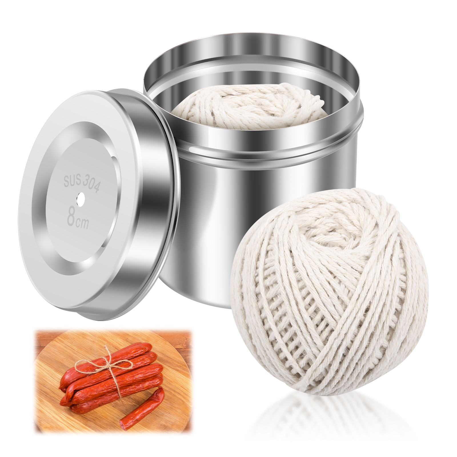 2 Pcs Cotton String Balls Cook - Kitchen Baking Twine recensie en prijs