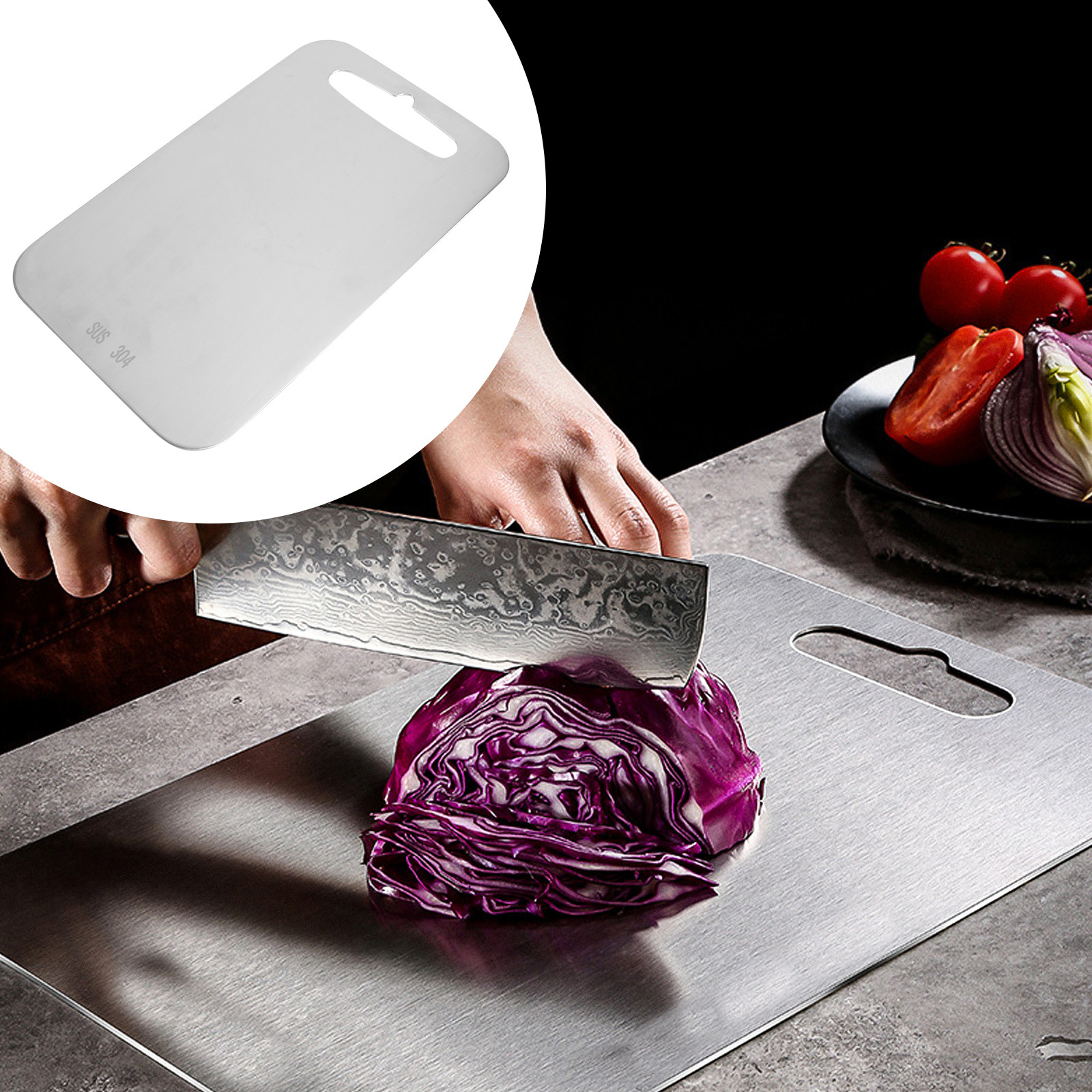 Stainless Steel Cutting Board  - Baking In Kitchen recensie en prijs