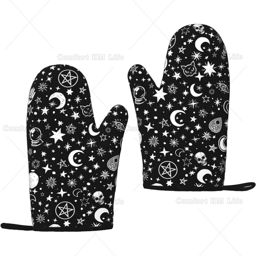 Witch Cat Silicone Oven Mitts  - Kitchen Witch Baking recensie en prijs