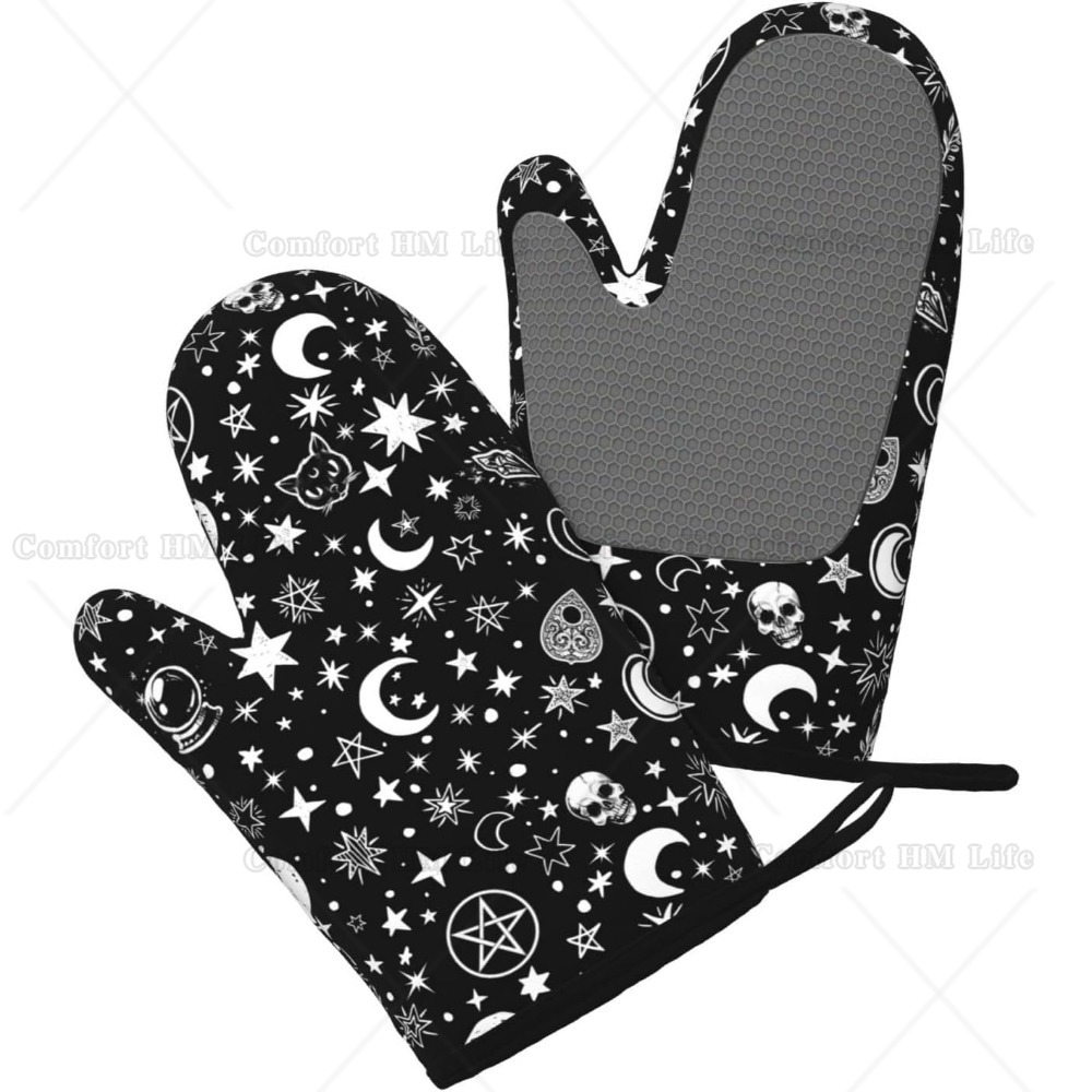 Witch Cat Silicone Oven Mitts  - Kitchen Witch Baking recensie en prijs