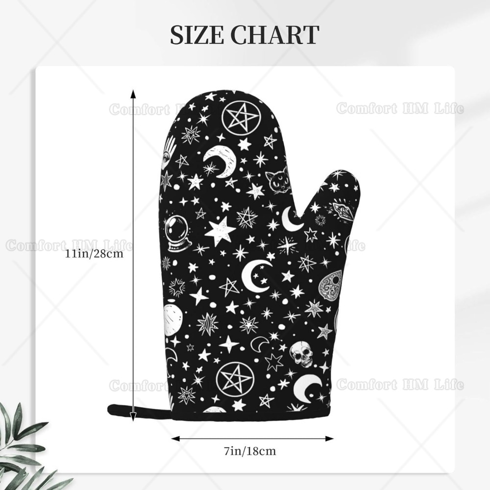 Witch Cat Silicone Oven Mitts  - Kitchen Witch Baking recensie en prijs