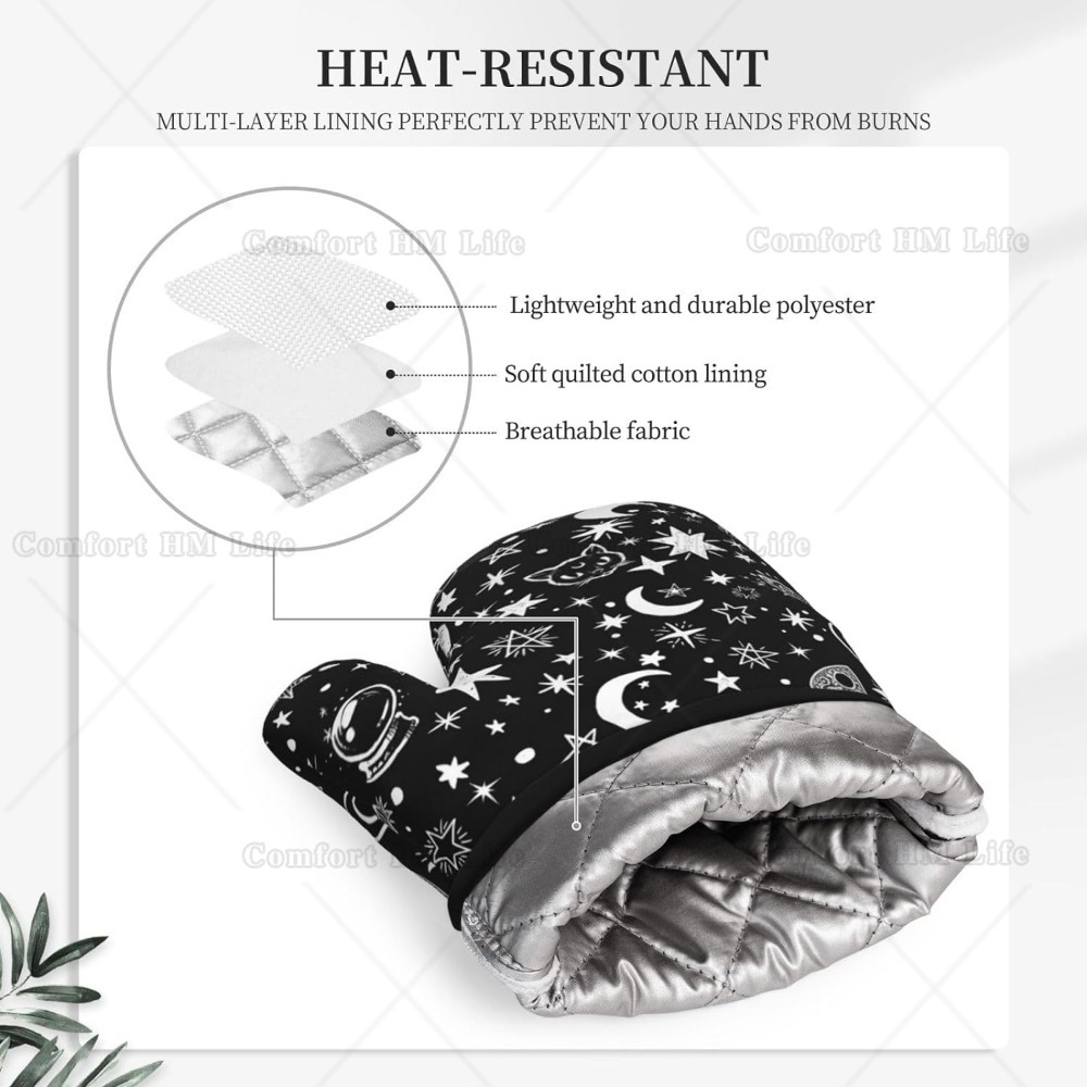 Witch Cat Silicone Oven Mitts  - Kitchen Witch Baking recensie en prijs