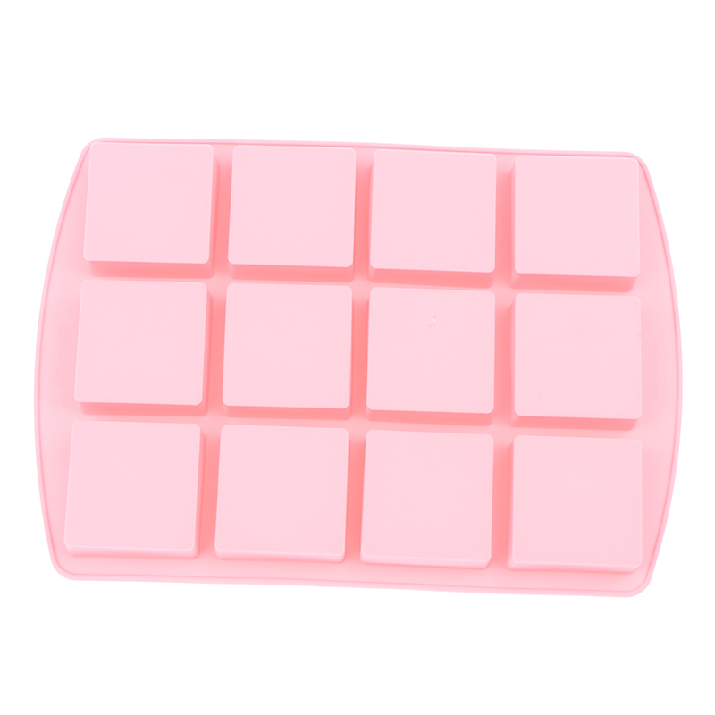 *1Pcs 12-Cavity Square Silicon - Kitchen Baking Molds recensie en prijs