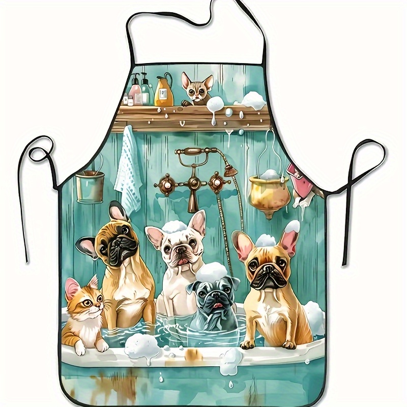 Fashion Cartoon Dog Bathing Pa - Baking Kitchen At Home recensie en prijs