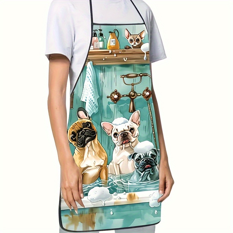 Fashion Cartoon Dog Bathing Pa - Baking Kitchen At Home recensie en prijs