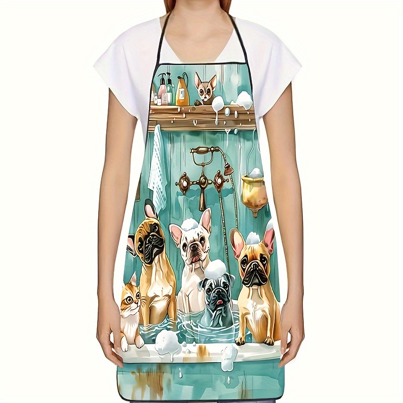 Fashion Cartoon Dog Bathing Pa - Baking Kitchen At Home recensie en prijs