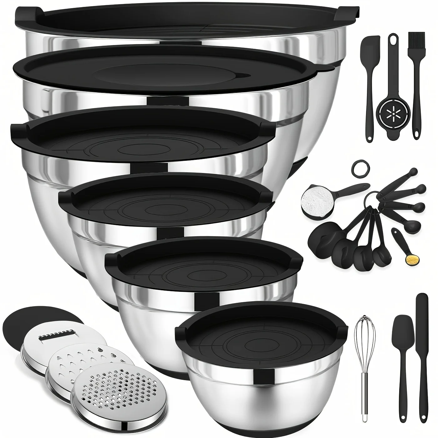 Set of Mixing Bowls Made of St - Kitchen Baking Utensils recensie en prijs