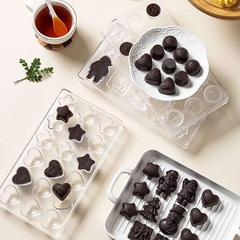 Plastic Chocolate Molds PS Tra - Kitchen Baking Molds recensie en prijs