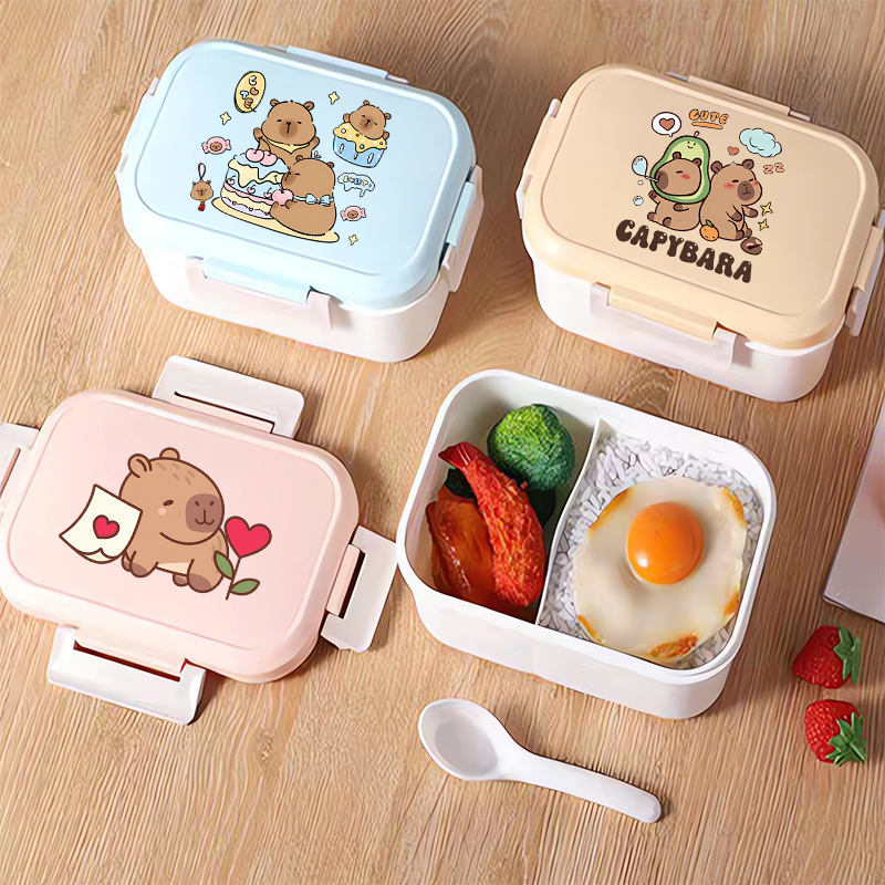 Capybara Bento Lunch Box Carto - Kitchen Baking Tray Organizer recensie en prijs