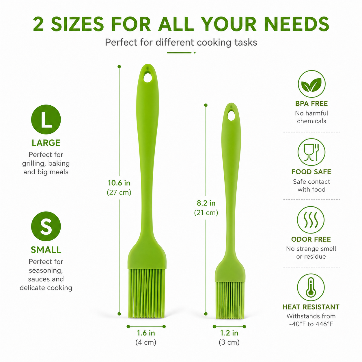 Heat Resistant Food Grade Sili - Pastry Brush Silicone recensie en prijs